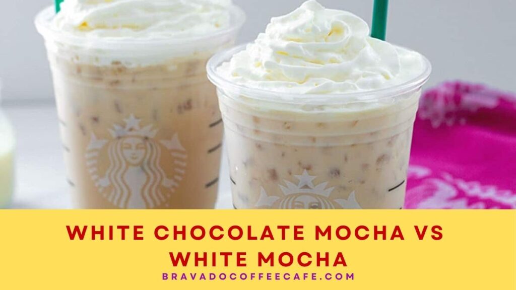 White Chocolate Mocha Vs White Mocha